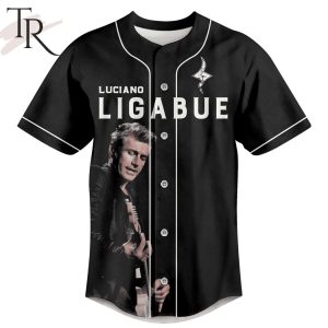 Luciano Ligabue In Teatro Dedicato A Noi Baseball Jersey