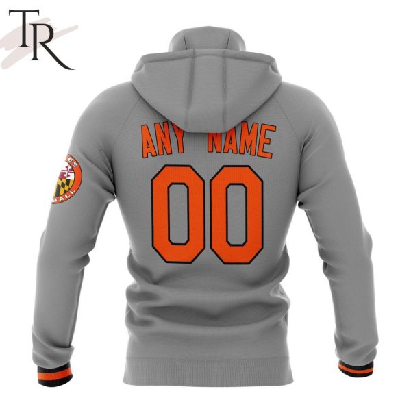 MLB Baltimore Orioles Personalized 2024 Road Kits Hoodie