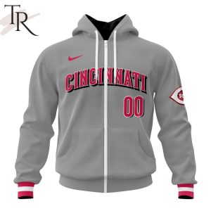 MLB Cincinnati Reds Personalized 2024 Road Kits Hoodie