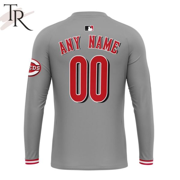 MLB Cincinnati Reds Personalized 2024 Road Kits Hoodie