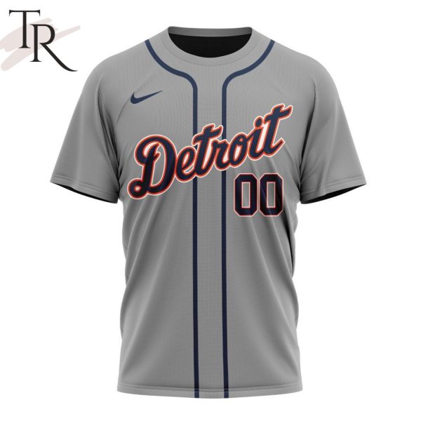 MLB Detroit Tigers Personalized 2024 Road Kits Hoodie