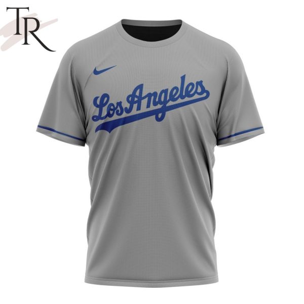 MLB Los Angeles Dodgers Personalized 2024 Road Kits Hoodie