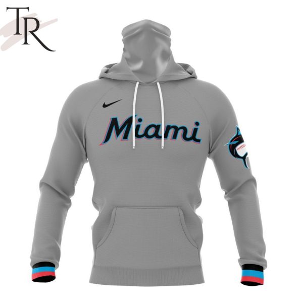 MLB Miami Marlins Personalized 2024 Road Kits Hoodie