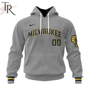 MLB Milwaukee Brewers Personalized 2024 Road Kits Hoodie