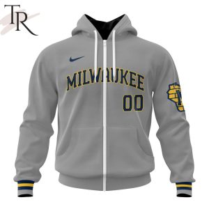 MLB Milwaukee Brewers Personalized 2024 Road Kits Hoodie