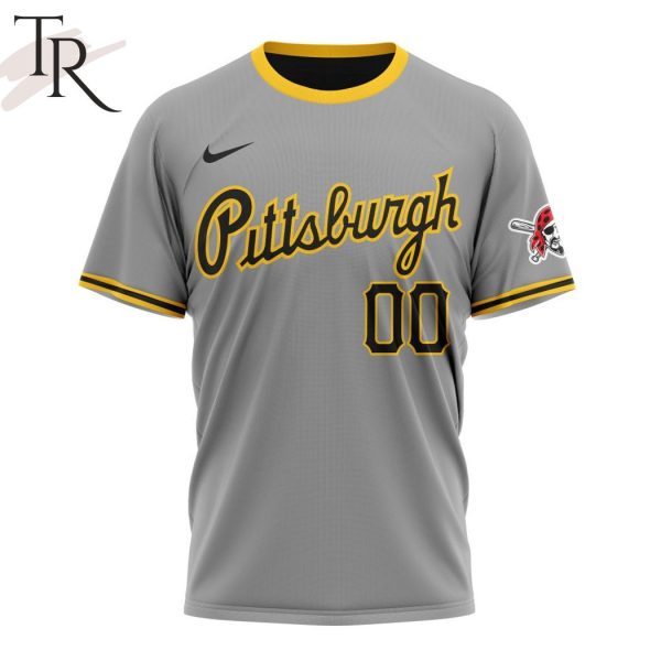 MLB Pittsburgh Pirates Personalized 2024 Road Kits Hoodie
