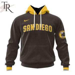 MLB San Diego Padres Personalized 2024 Road Kits Hoodie