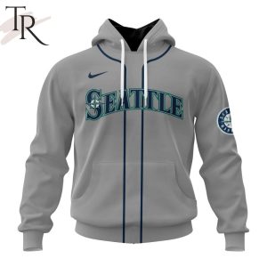 MLB Seattle Mariners Personalized 2024 Road Kits Hoodie