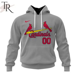 St. Louis Cardinals Firefighter Appreciation Night 2025 Limited Edition Hoodie – Grey