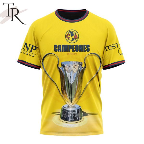 LIGA MX Club America Special 2024 Supercopa MX Champions Design Hoodie