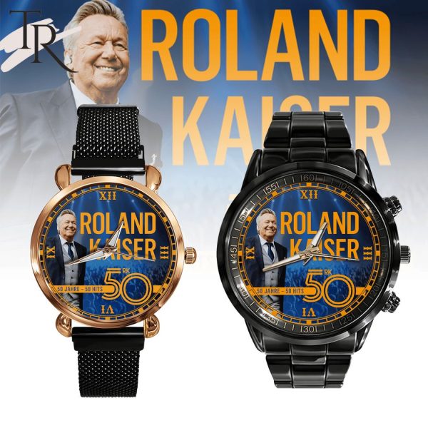 Roland Kaiser 50 Jahre – 50 Hits Steel Watch