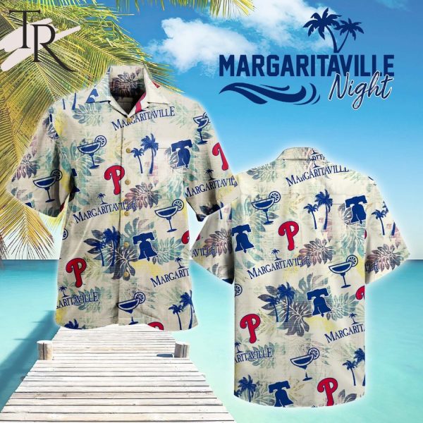 Philadelphia Phillies Margaritaville Night Hawaiian Shirt