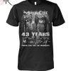 Beverly Hills Cop 40th Anniversary 1984-2024 Thank You For The Memories T-Shirt