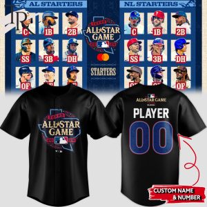 2024 All-Star Game Texas Custom Baseball Jersey