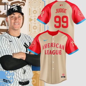 American League Aaron Judge 2024 MLB All-Star Game Baseball Jersey