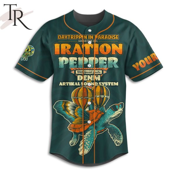 Pepper Band Summer Tour 2024 Baseball Jersey