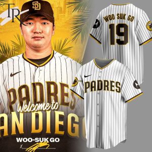 Woo Suk Go San Diego Padres Baseball Jersey