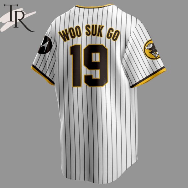 Woo Suk Go San Diego Padres Baseball Jersey