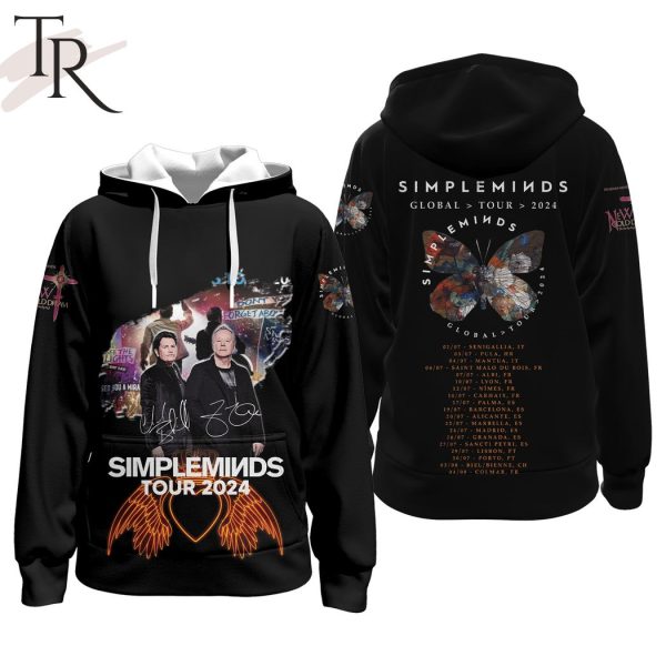 Simple Minds Tour 2024 Hoodie