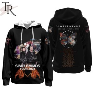 Simple Minds Tour 2024 Hoodie