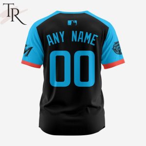 MLB Miami Marlins Personalized 2024 All Star Game Baseball Jersey