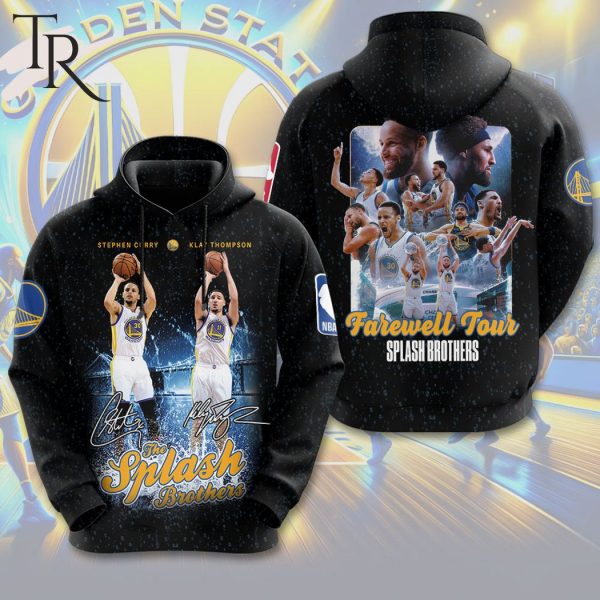 Stephen Curry & Klay Thompson The Splash Brothers Farewell Tour Hoodie