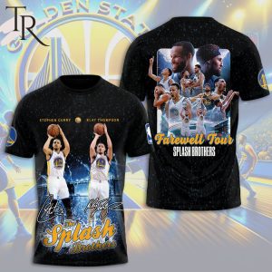 Stephen Curry & Klay Thompson The Splash Brothers Farewell Tour Hoodie