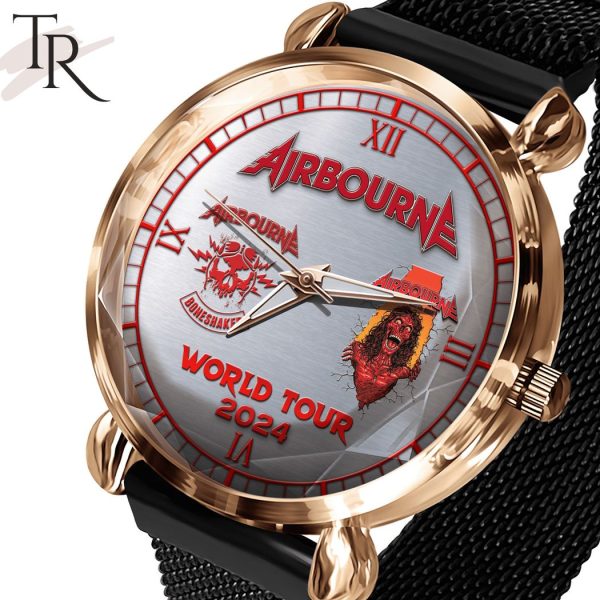 Airbourne World Tour 2024 Stainless Steel Watch