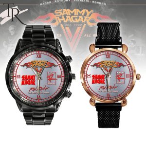 Sammy Hagar 2024 Tour The Best Of All Wolrds Stainless Steel Watch