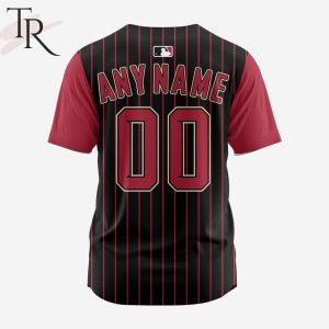 MLB Arizona Diamondbacks Personalized Reverse Retro Concept Design Baseball Jersey