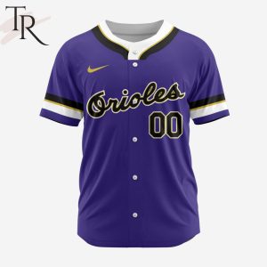 MLB Baltimore Orioles Personalized Reverse Retro Concept Design Baseball Jersey