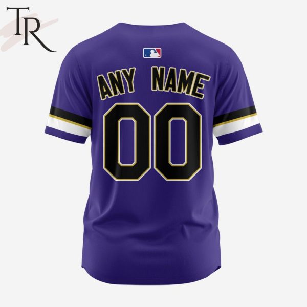 MLB Baltimore Orioles Personalized Reverse Retro Concept Design Baseball Jersey