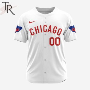 MLB Chicago Cubs Personalized Reverse Retro Concept Design Baseball Jersey