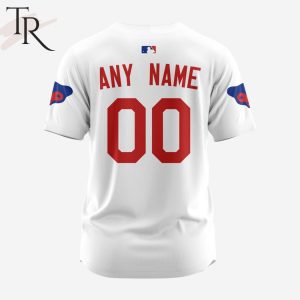 MLB Chicago Cubs Personalized Reverse Retro Concept Design Baseball Jersey