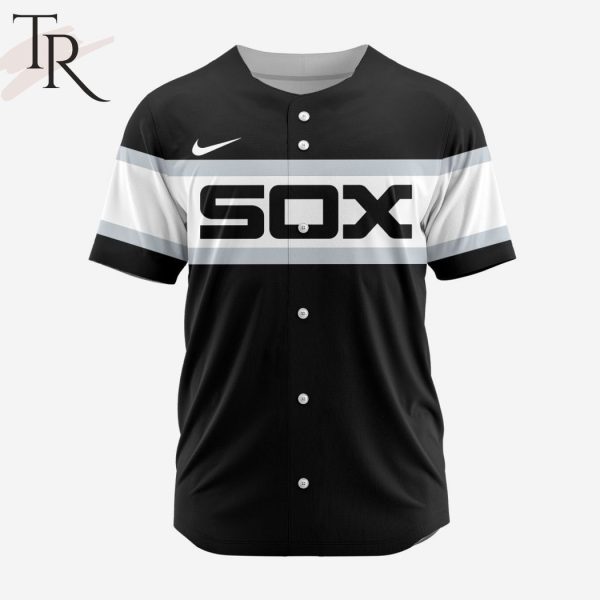 MLB Chicago White Sox Personalized Reverse Retro Concept Design Baseball Jersey