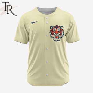 MLB Detroit Tigers Personalized Reverse Retro Concept Design Baseball Jersey