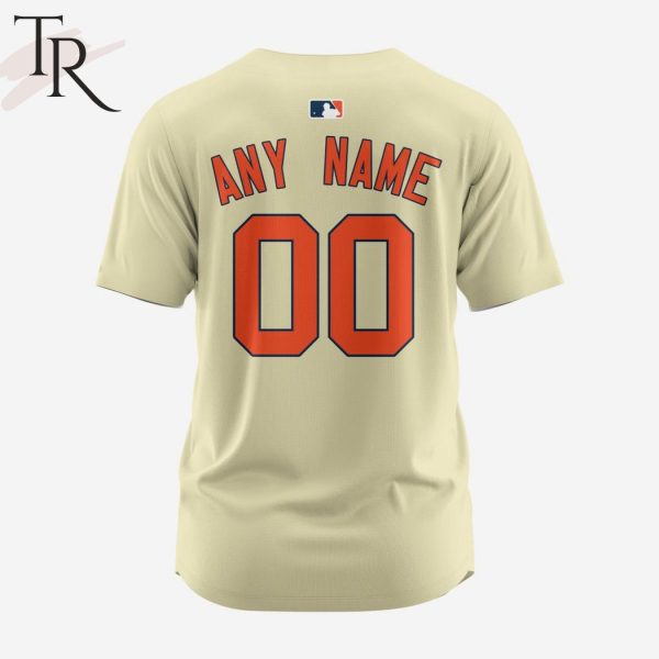 MLB Detroit Tigers Personalized Reverse Retro Concept Design Baseball Jersey