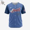 MLB Kansas City Royals Personalized Reverse Retro Concept Design Baseball Jersey