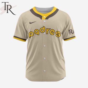 MLB San Diego Padres Personalized Reverse Retro Concept Design Baseball Jersey
