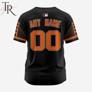MLB San Francisco Giants Personalized Reverse Retro Concept Design Baseball Jersey