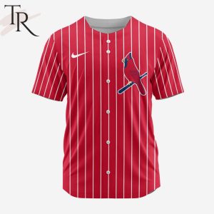 MLB St. Louis Cardinals Personalized Reverse Retro Concept Design Baseball Jersey