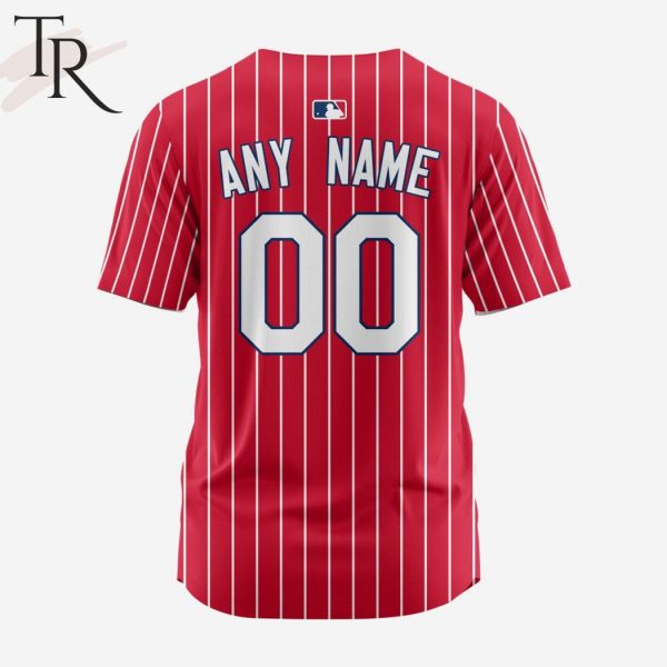 MLB St. Louis Cardinals Personalized Reverse Retro Concept Design Baseball Jersey