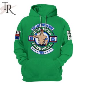 The Last Time Is Now John Cena 2025 Farewell Tour Hoodie, Cap – Green
