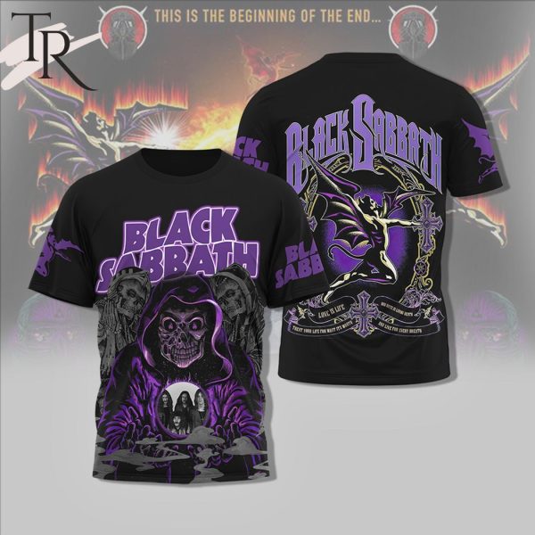 Black Sabbath This Is Beginning Of The End Hoodie