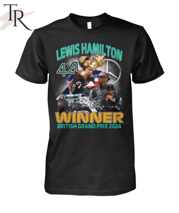 Lewis Hamilton Winner British Grand Prix 2024 T-Shirt