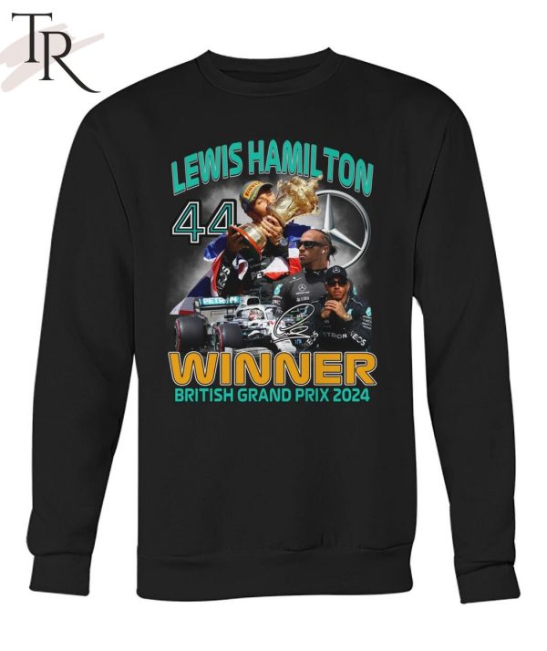 Lewis Hamilton Winner British Grand Prix 2024 T-Shirt