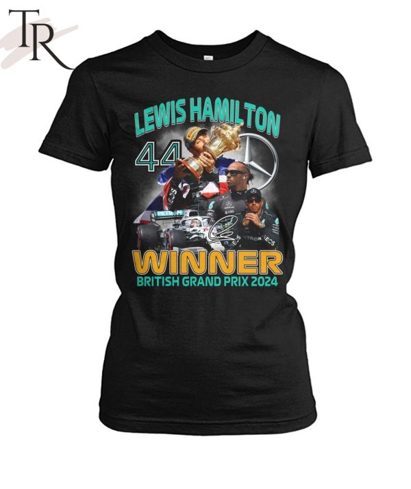 Lewis Hamilton Winner British Grand Prix 2024 T-Shirt