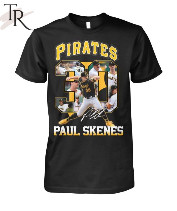 Pirates Paul Skenes Signature T-Shirt