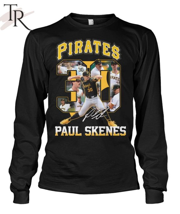 Pirates Paul Skenes Signature T-Shirt