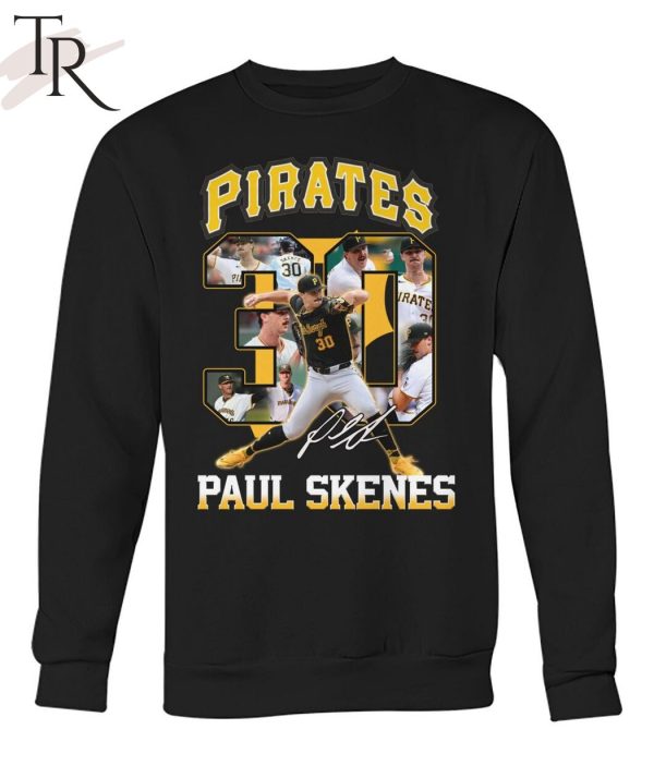 Pirates Paul Skenes Signature T-Shirt